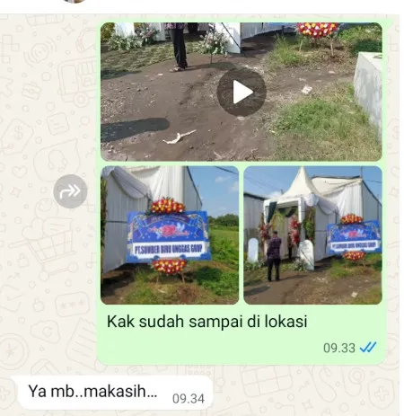 Pengiriman Karangan Bunga terbaik